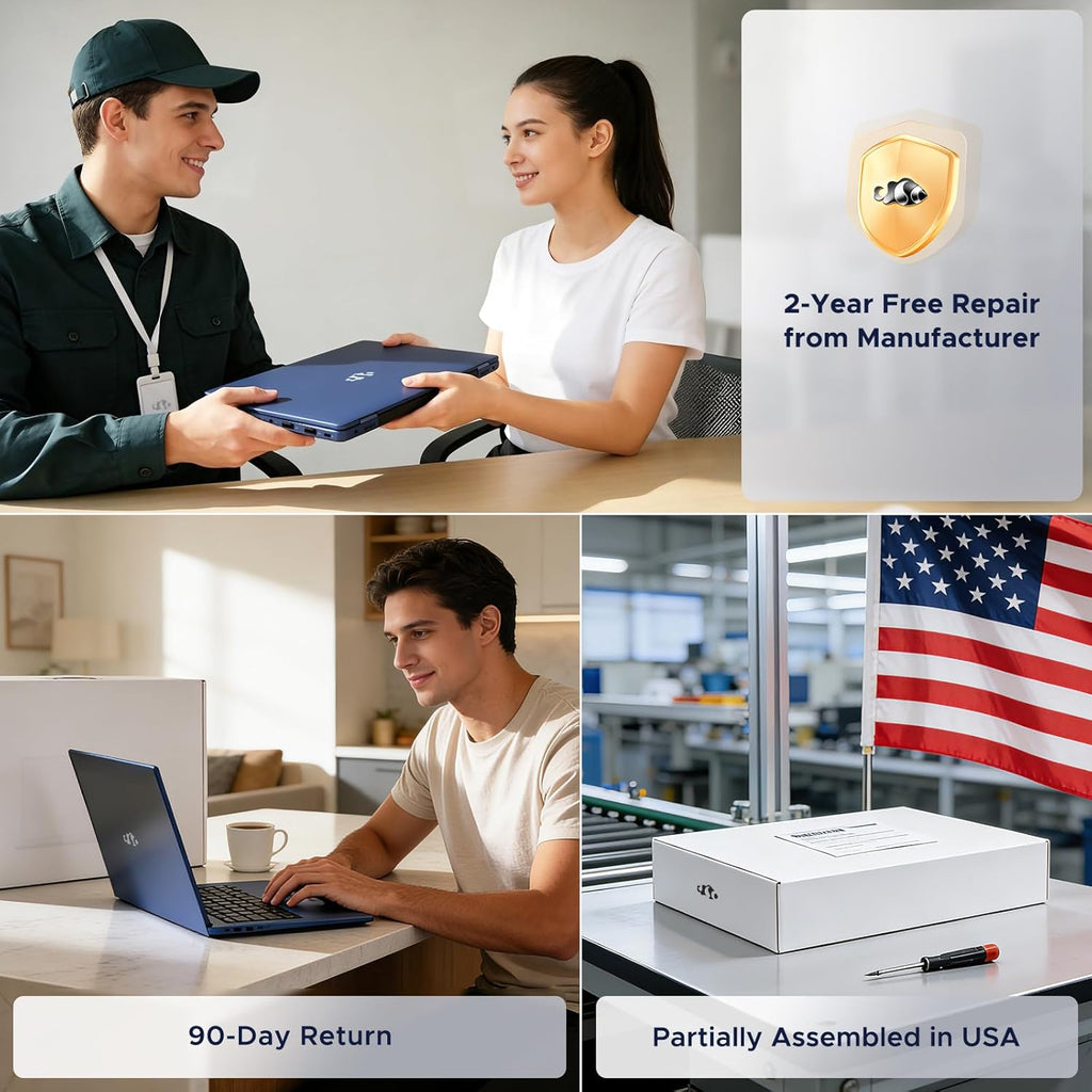 NIMO 15.6" FHD-Business-Laptop, 8 Cores AMD Ryzen 7 8745HS 16GB RAM 512GB SSD (Up to 4.9GHz, Beat R9 7940HS), Radeon-780M, 100W Fast PD for Creators & Professionals Work/Gaming, 2-Year Warranty