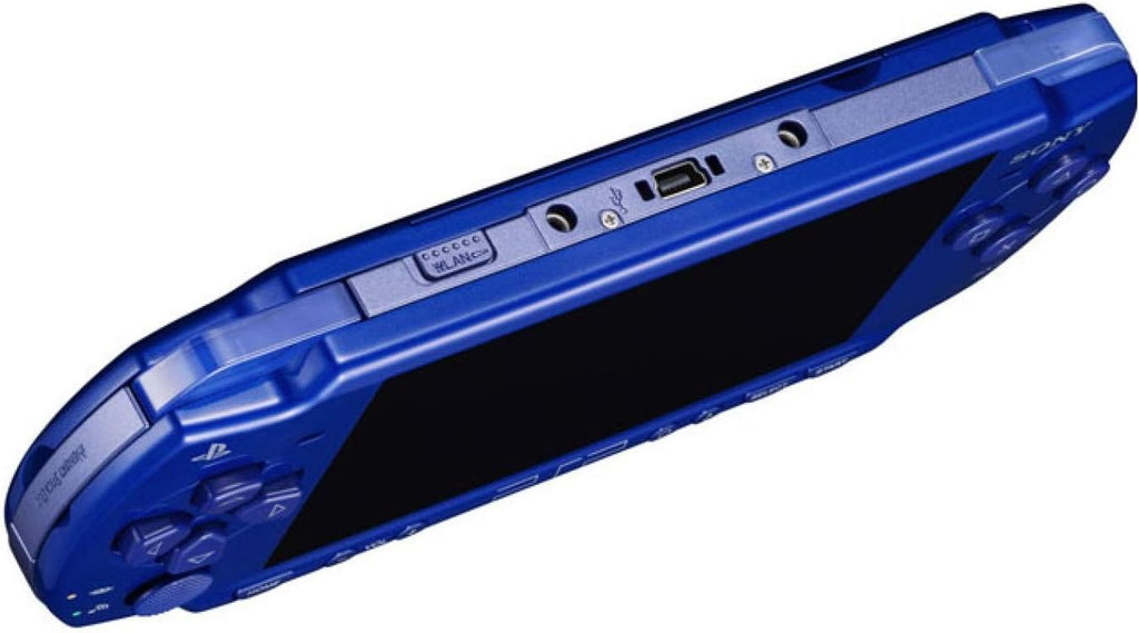 Sony Playstation Portable (PSP) 2000 Series Handheld Gaming Console System (Renewed) (Metallic Blue)