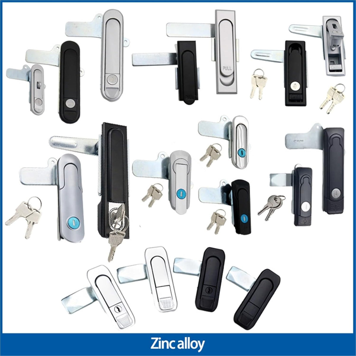 General Industrial Cabinet Door Bounce File Cabinet Switch Cabinet Flat Lock 1Pcs(Multi)