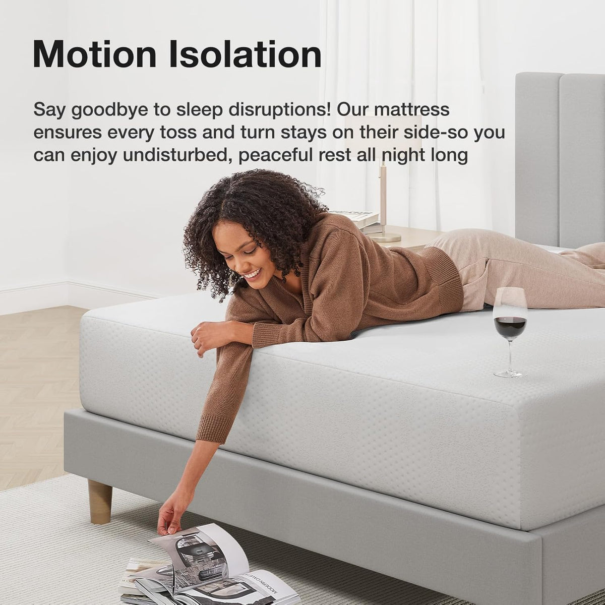Novilla 12 Inch Queen Mattress in a Box, Gel Memory Foam for Cooling Night Sleep, Comfort & Pressure Relief, CertiPUR-US Certified