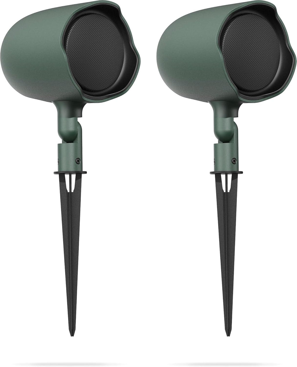 JBL Professional GSF3GN Waterproof, Ground-Stake Outdoor Landscape, Garden Speaker, 3" Coax, Green, 1 Pair of Speakers