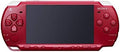 Sony Playstation Portable (PSP) 2000 Series Handheld Gaming Console System (Red) (Renewed)