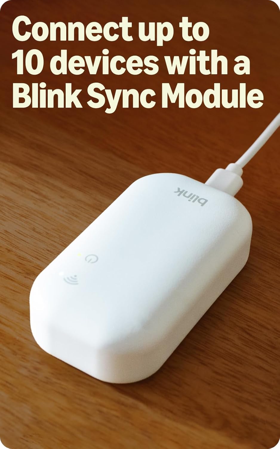 Blink Outdoor 2K+ (newest model) — Wireless smart security camera, 2K video resolution, enhanced audio, two-year battery. Sync Module Core included — 5 camera system (Black)