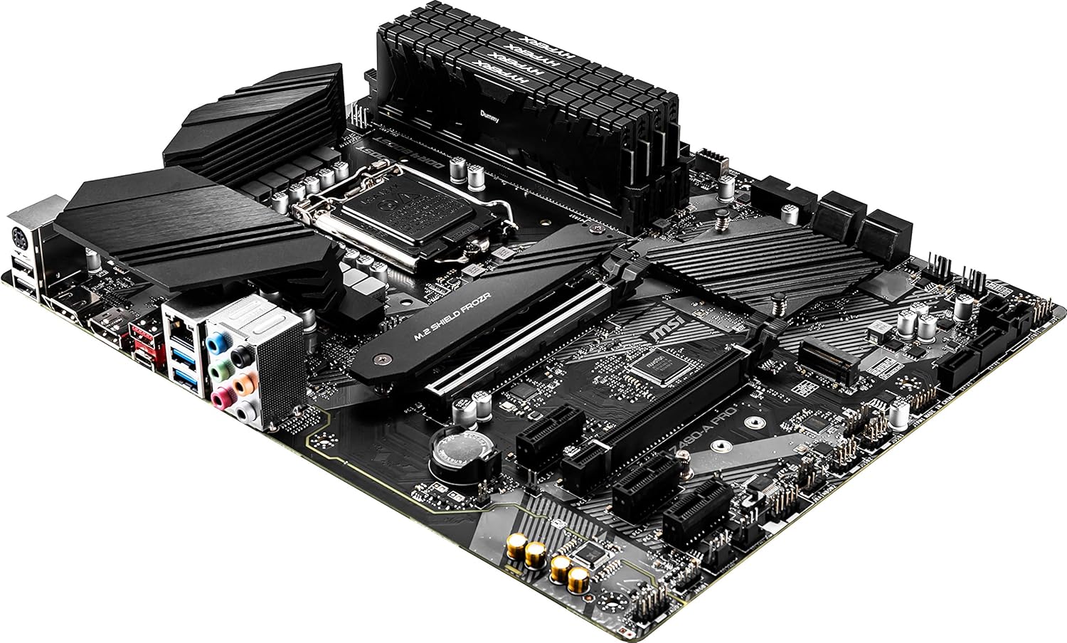 MSI Z490-A PRO ProSeries ATX Motherboard (10th Gen Intel Core, LGA 1200 Socket, DDR4, Dual M.2 Slots, USB 3.2 Gen 2, 2.5G LAN, DP/HDMI)