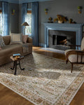 Loloi Rifle Paper Co. Canopy Collection CNP-01 Cream 6'-0" x 9'-0" Area Rug