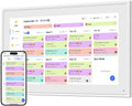 Canupdog 15.6 Inch Digital Calendar, Electronic Planner & Chore Chart with 1920x1080P IPS Touchscreen, Task Rewards System, Interactive Display for Family Schedules Gifts for Women Mom