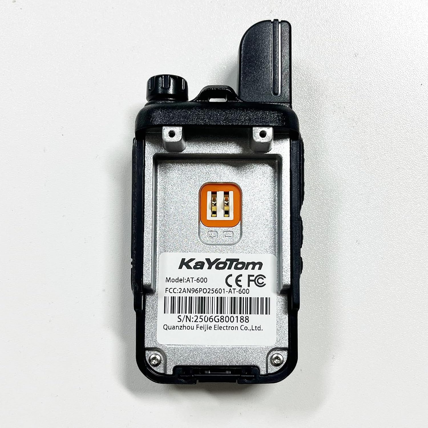 KAYOTOM Lifetime Free Unlimited Range Rapid Global Walkie Talkies PTT Push-to-Talk Over Cellular Nationwide 5000+ Miles POC 4G LTE Handheld Long Range Two Way Radio for Team Management (2Pack and SIM)