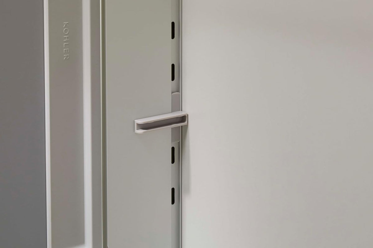 Kohler 55062-NA Embark Slim Medicine Cabinet Mirror, Adjustable Shelves with Mirrored Door, 20 in. W x 26 in. H