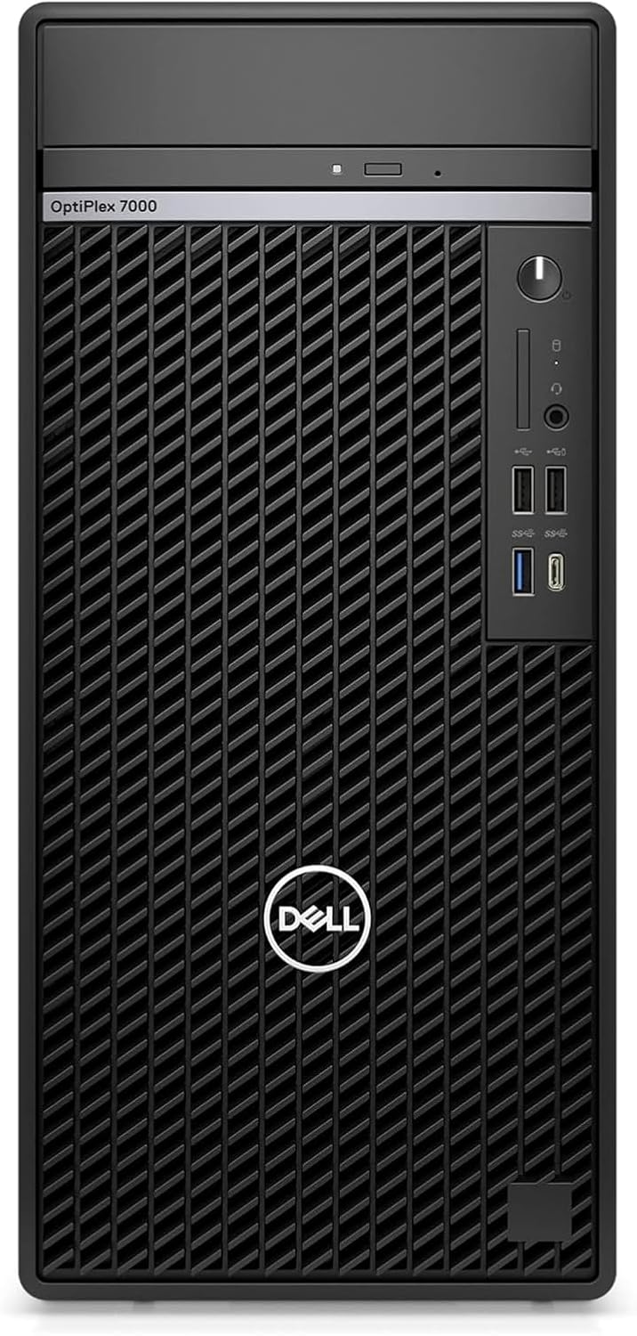 Dell OptiPlex 7000 Mini Tower Desktop Computer, Intel Core i5-12600 Business MT Desktop PC, 16GB RAM, 512GB SSD, Display Port, Keyboard & Mouse, WiFi, BT, Windows 11 Pro(Renewed)
