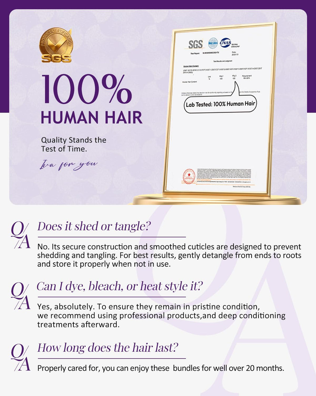 IVA 16A Body Wave Bundles Human Hair, 100% Raw Human Hair Bundles 20 22 24 Inch, Triple Lifespan, No Tangle No Shedding, Repeated Washes Maintain Silky Texture