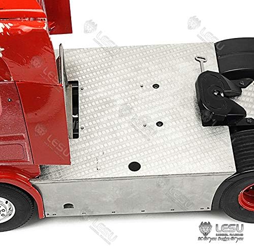 Lesu Rc Metal Side Skirt Plate 1/14 DIY Tmy SCA R470 R620 Tractor Truck