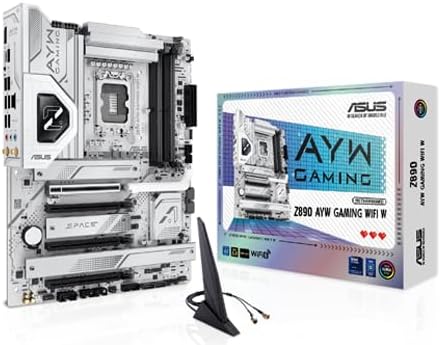 MICRO CENTER CPU Motherbard Combo -Ultra7 265K 20-Cores Unlocked Gaming Desktop Processor with Asus Z890 AYW Gaming WiFi W LGA 1851 ATX Motherboard