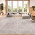 SAFAVIEH Area Rug 9x12 - Reflection Collection - Large - Beige & Cream, Non-Shedding & Easy Cleaning, Ideal for Living Room, Bedroom, Dining Space (RFT670A)