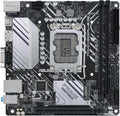 ASUS PRIME H610I-PLUS D4 LGA 1700(Intel 12th Gen&Intel vPro)mini ITX Motherboard(PCIe 4.0,DDR4,USB 3.2 Gen 1 Type-A,1Gb Lan,DP/HDMI/D-Sub,V-M.2(Key E),Q-LED,Mono-out header with amp IC,SPI TPM header)