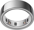 Oura Ring 4 - Silver - Size 8 - Sleep, Activity, Women's Health, AI Advisor, Up to 8 Days of Battery Life, Size Before You Buy, Android & iOS Compatible
