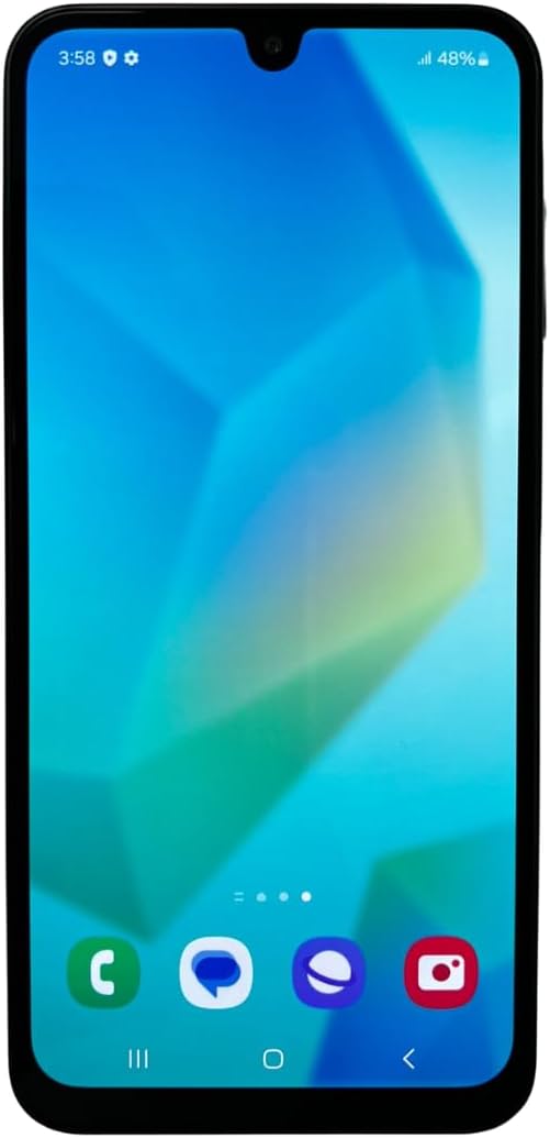 Samsung Galaxy A16 5G Dual SIM, 128GB + 6GB RAM, Blue Black - Unlocked (GSM Only) (International Version) (Renewed)