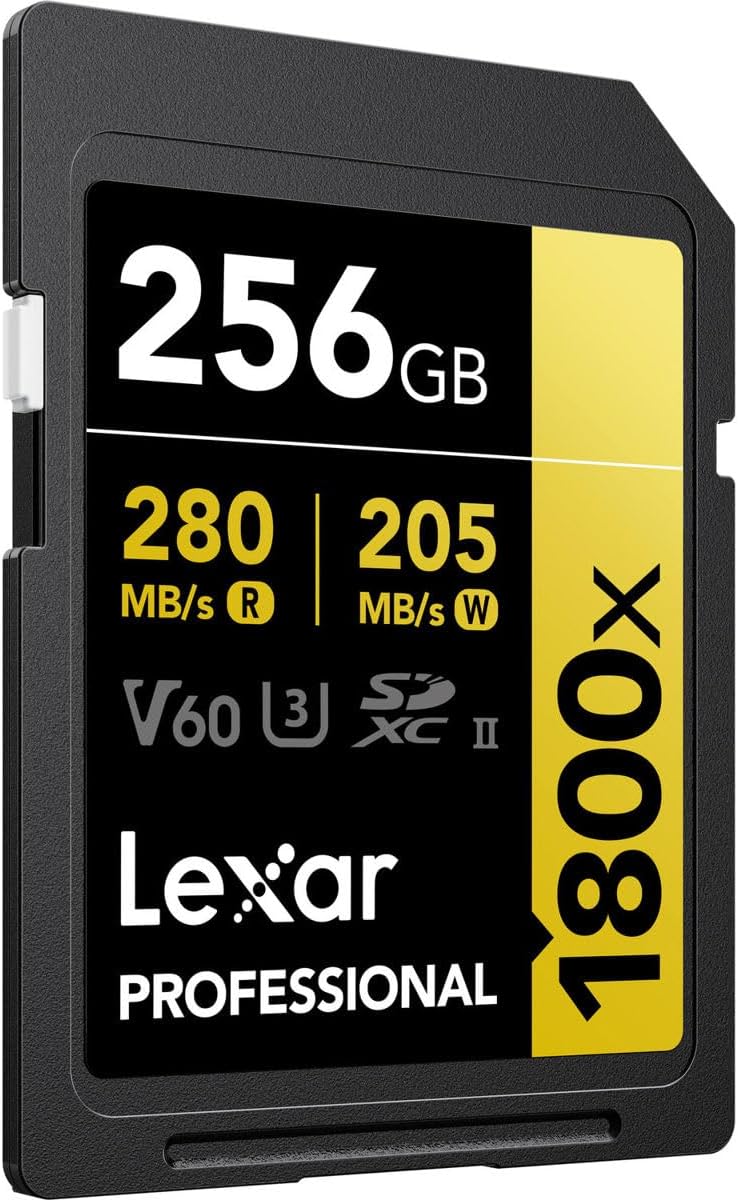 Lexar Professional 1800X 256GB SDXC UHS-II 2pack