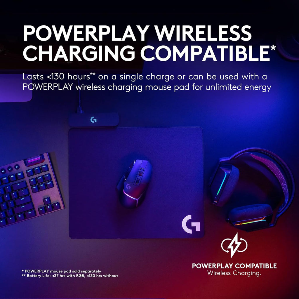 Logitech G502 X Plus Wireless Gaming Mouse: Optical Switches, LIGHTSYNC RGB, 13 Buttons, Infinite Scroll Toggle,
