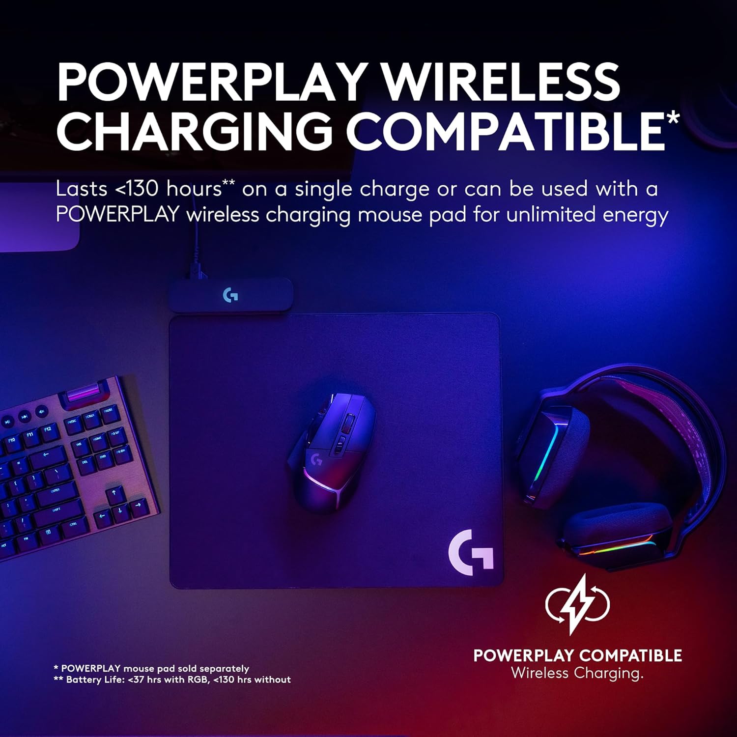 Logitech G502 X Plus Wireless Gaming Mouse: Optical Switches, LIGHTSYNC RGB, 13 Buttons, Infinite Scroll Toggle,