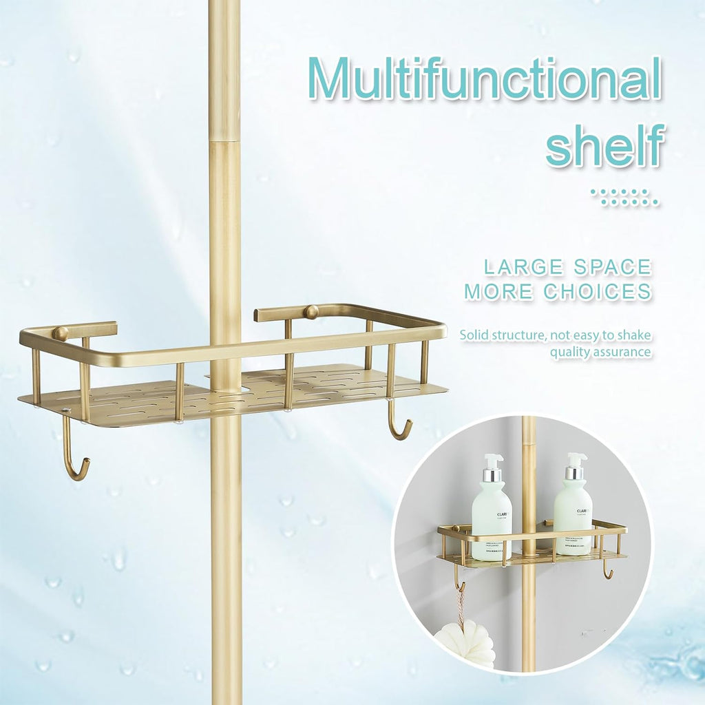 Antique Brass Shower System Outdoor Shower Fixtures with 8 Inch Rain Shower Head and Double Cross Handles Bathroom Shower Faucet Set