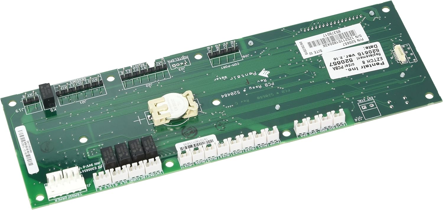 Pentair 520657 8 Auxiliary UOC Motherboard Replacement EasyTouch Pool and Spa Automatic Control Systems