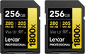 Lexar Professional 1800X 256GB SDXC UHS-II 2pack