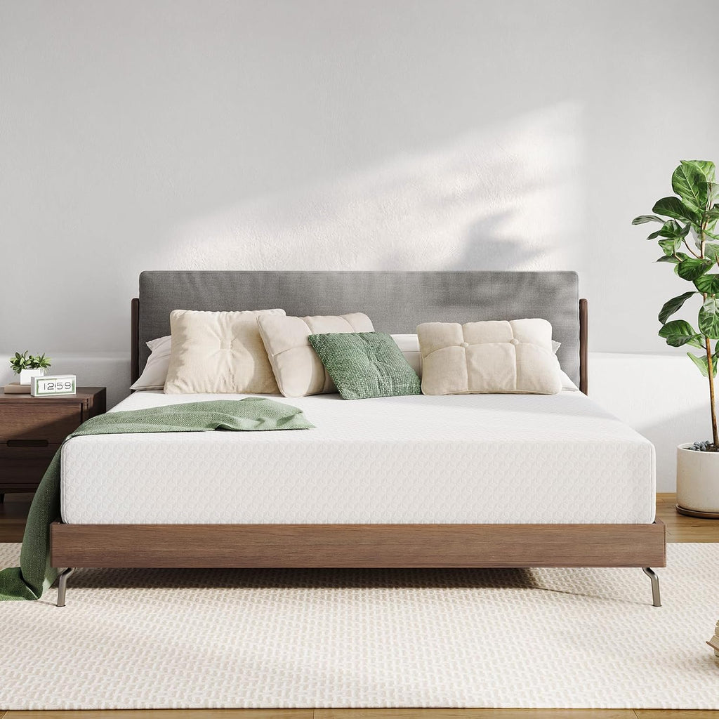 Novilla Queen Mattress, 12 Inch Queen Size Memory Foam with Comfort for Pressure Relief & Cool Fresh Sleep,Removable Washable Cover, Medium Firm