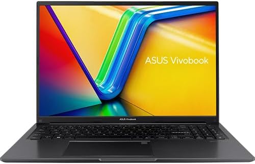 ASUS Vivobook 16" WUXGA Notebook Intel Core i7-1355U 16GB RAM 1TB SSD Intel Iris Xe Graphics Indie Black - Intel Core i7-1355U (Deca-Core) - Intel Iris Xe Graphics - 16" WUXGA Display - 1TB (Renewed)