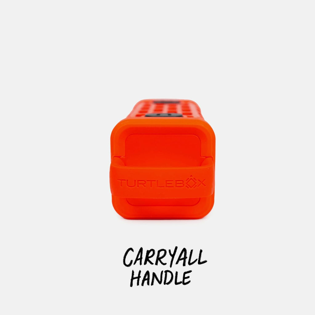 Turtlebox Ranger: Loud! Outdoor Portable Bluetooth 5.4 Speaker | Rugged, Waterproof, Ultra-Portable | Plays to 105db, Deep Bass, Shockproof, Unlimited Pairing for Full Stereo Experience, Orange