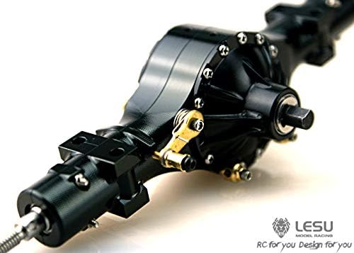 Lesu Metal Rear Axle Differential Lock 1/14 Rc Tractor Truck Tmy Model Q-9017