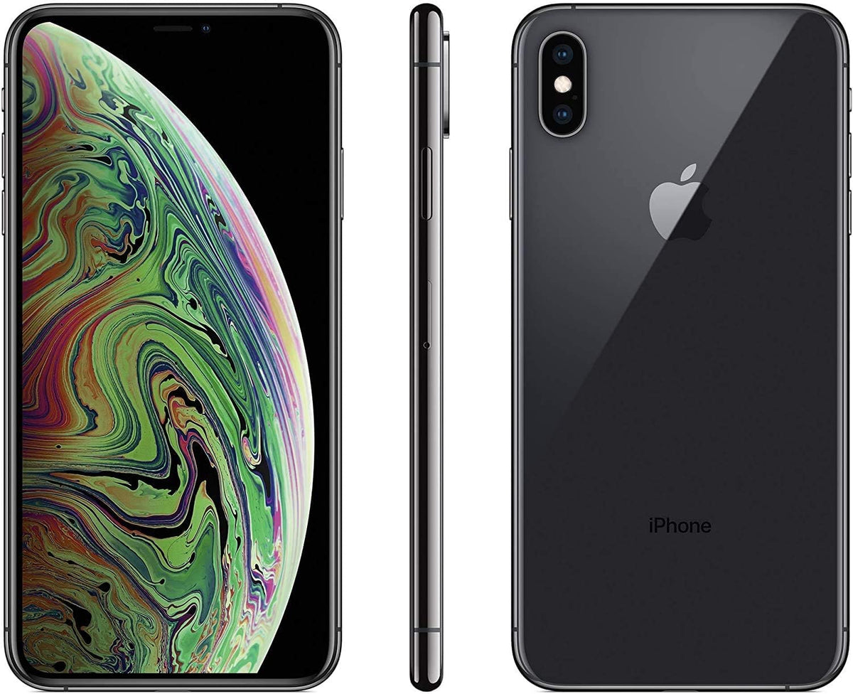 Apple iPhone XS, 64GB, Space Gray - Unlocked (Renewed Premium)