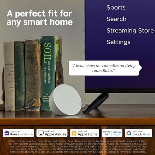 Roku Streambar SE | 2-in-1 TV Soundbar with Built-in 4K/HD/HDR Streaming, Premium Speakers, & Enhanced Speech Clarity for Crisp, Clear Dialogue - Quick Guided Simple Setup