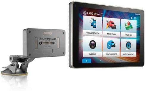 Rand McNally OverDryve 8 Pro 8in Truck GPS Tablet with Dash Cam and Bluetooth (Renewed)