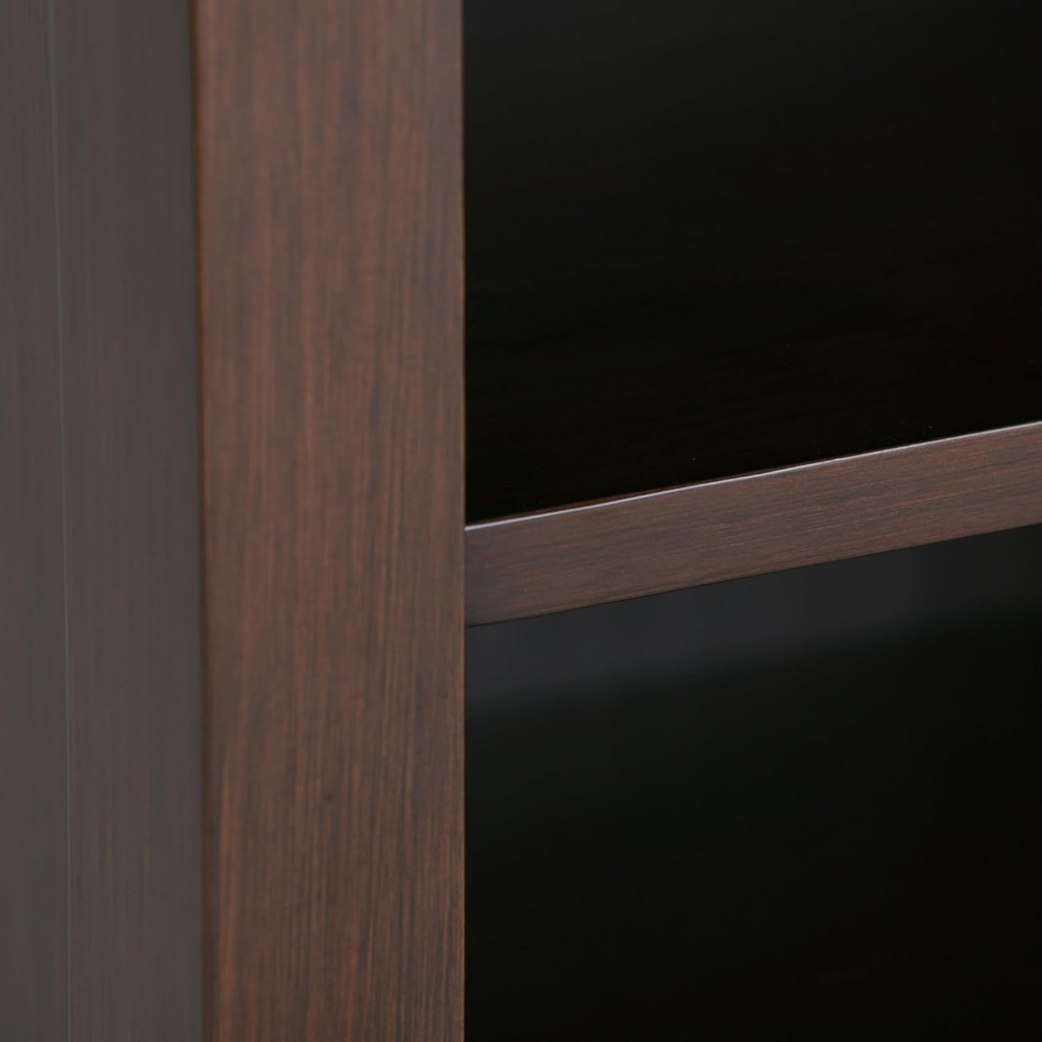 SIMPLIHOME Artisan Bedside Table - 24 inch Wide Solid Wood Nightstand Table in Russet Brown, Transitional Bedroom Side or End Table with 1 Drawer and Open Shelf Storage