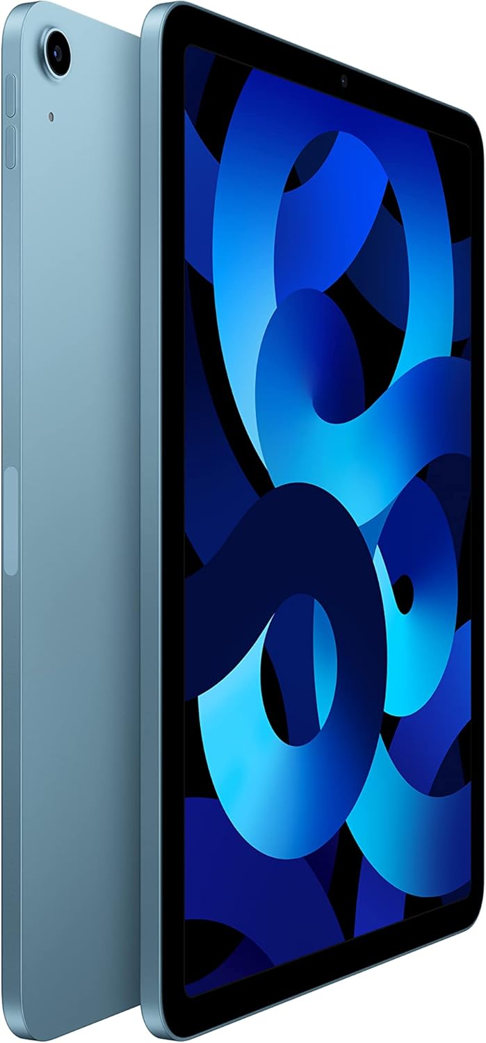 2022 Apple iPad Air (10.9-inch, Wi-Fi, 256GB) Blue (Renewed Premium)