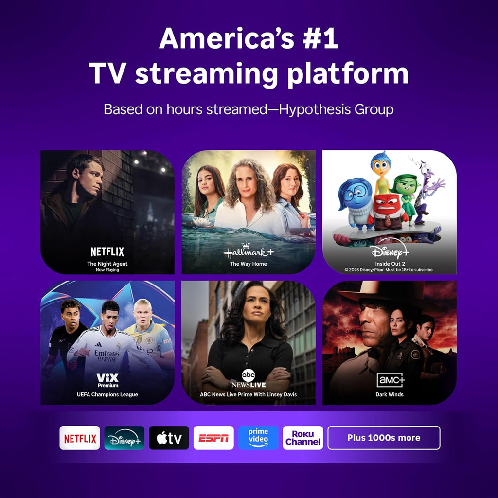Roku Smart TV – 32-Inch Select Series, 1080p Full HD TV – Roku TV with Voice Remote – Flat Screen LED Television with Wi-Fi for Streaming Live Local News, Sports, Family Entertainment