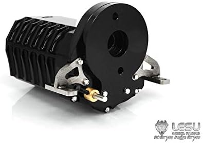 TOUCAN RC HOBBY Lesu 3Grade High Torque Gear Box Transmission A 1/14 Rc Tmy Tractor Truck