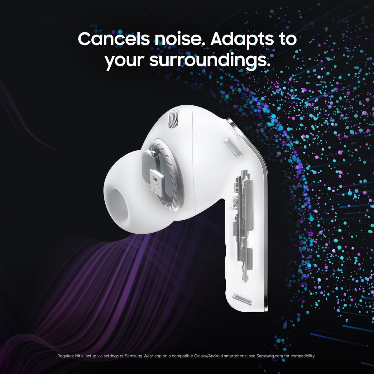 Samsung Galaxy Buds 4 Pro (2026) AI True Wireless Bluetooth Earbuds, Hi-Res Audio, 2-Way Speaker, ANC 2.0, Optimized Comfort, IP57, Live Translation, Black US Version, 2 Yr Warranty