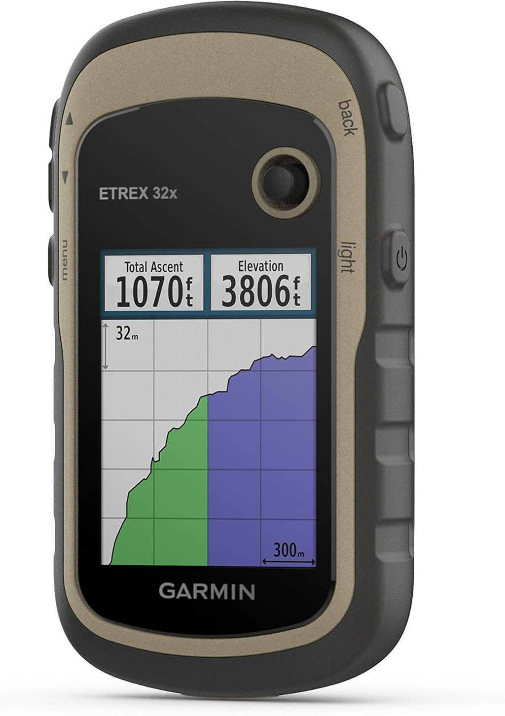 Garmin eTrex 32x, Rugged Handheld GPS Navigator (Renewed)