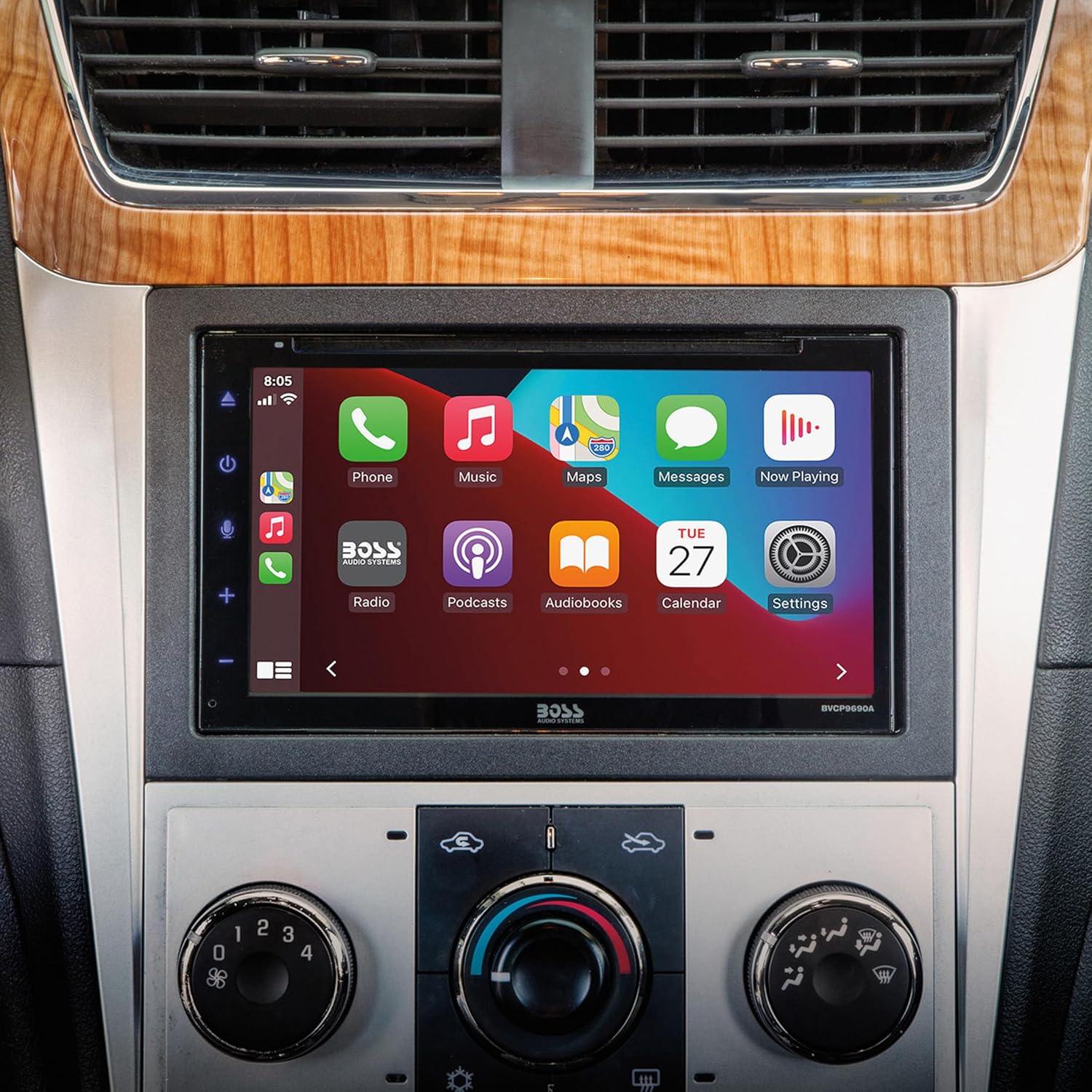 Scosche GM0516DDCS Double DIN Radio Install Dash Kit Compatible with Select 2004-21 Buick, Chevrolet, GMC, Hummer, Pontiac, Saturn and Suzuki Vehicles - Complete Car Stereo Installation Interface Kit