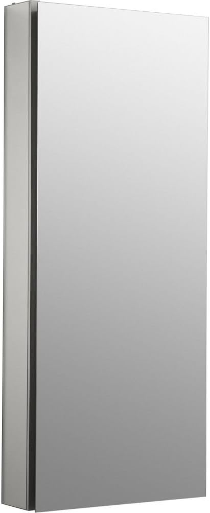 KOHLER K-2938-PG-SAA Catalan Medicine Cabinet with Mirror Door, Adjustable Shelves, 170 Degree Hinge, Rectangular Frame, 15" x 36"