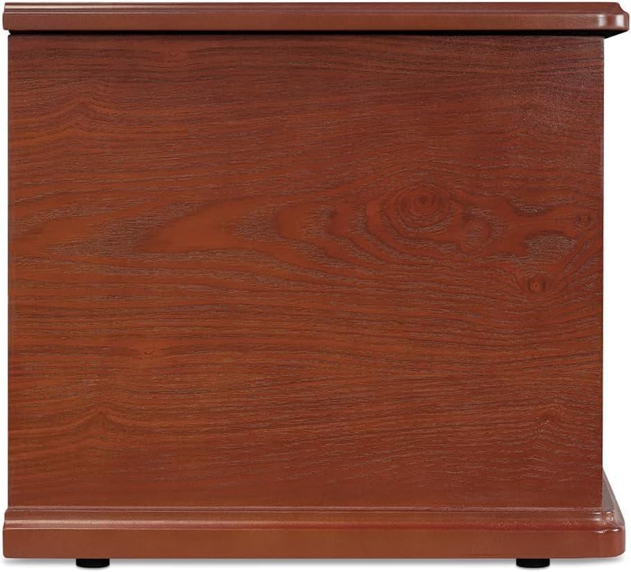 Victrola Aviator 8-in-1 Bluetooth Record Player & Multimedia Center with Built-in Stereo Speakers - 3-Speed Turntable, Vinyl to MP3 Recording, Wireless Music Streaming, Mahogany