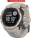 Garmin 010-02064-01 Instinct, Rugged Outdoor Watch with GPS, features Glonass and Galileo, Heart Rate Monitoring, 3-Axis Compass, Tundra