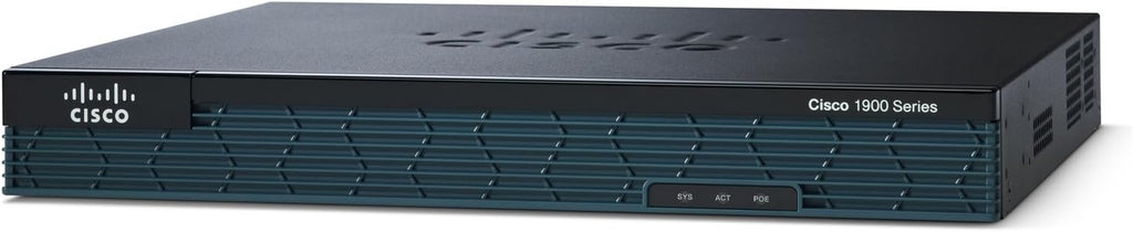 Cisco CISCO1921-SEC/K9 1921 Series 2-Port Integrated Services Router (Renewed)