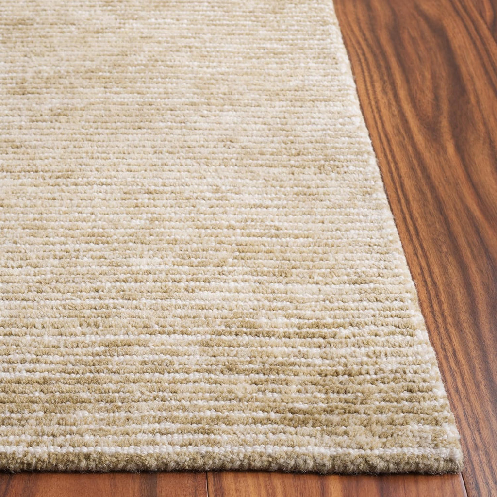 SAFAVIEH Area Rug 8x10 - Ebony Collection - Large - Gold & Ivory, Handmade Wool, Ideal for Living Room, Bedroom, Office, Dining Space (EBN950D)
