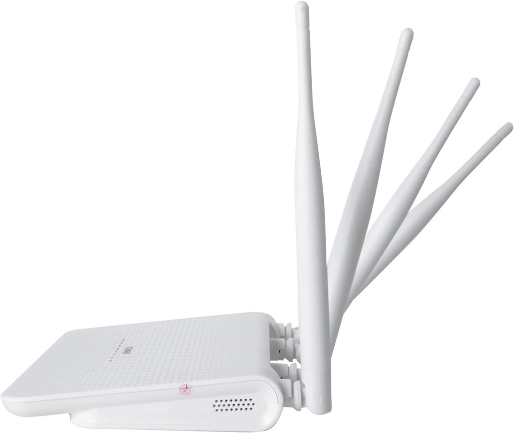 N300 WiFi Unlocked 4G LTE Modem Router with SIM Card Slot, 300Mbps WiFi, LTE Cat4, EC25-AF Qualcomm Chipset, 5dBi High Gain Antennas, Plug and Play, LT15F