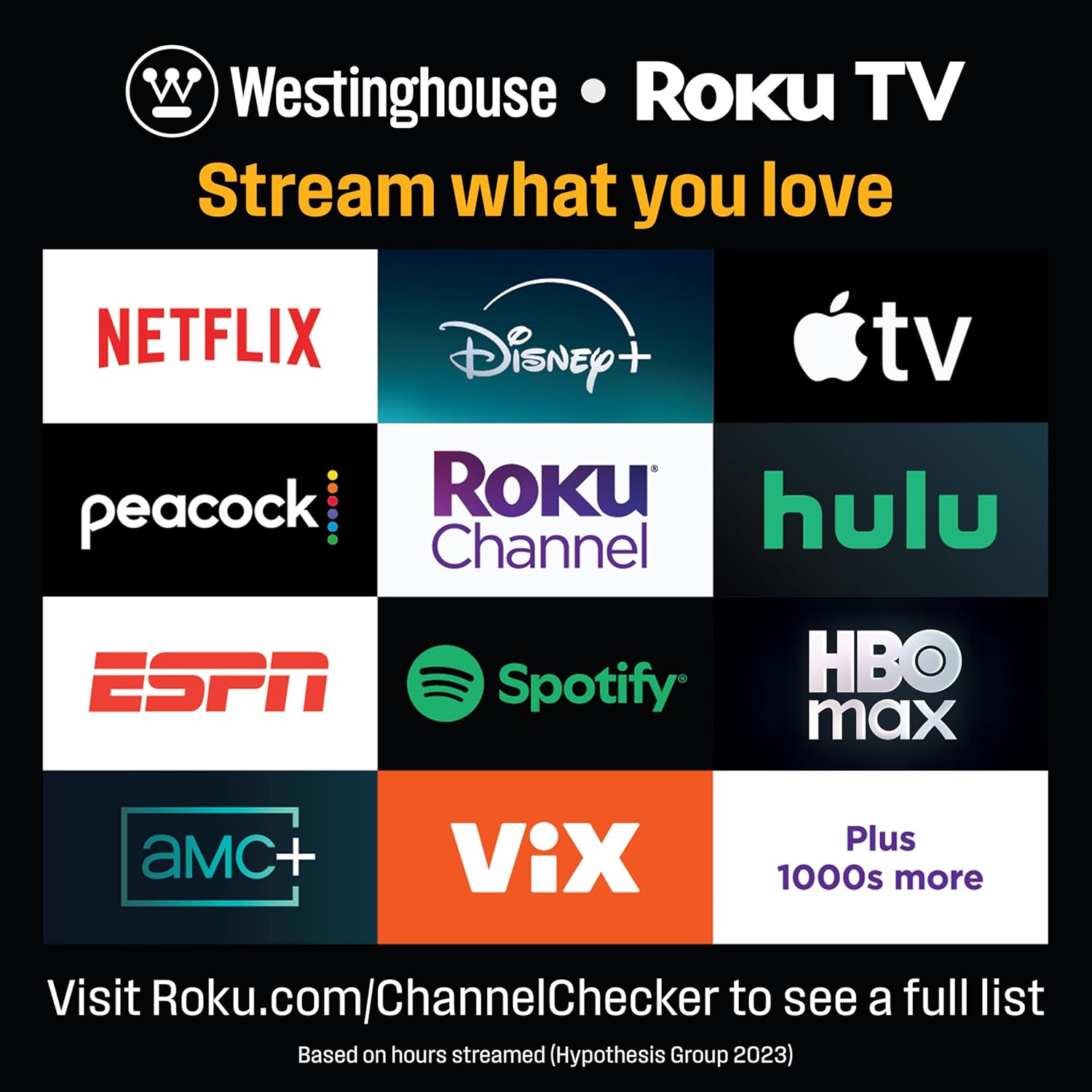 Westinghouse Roku TV - 40 Inch Smart TV, FHD QLED Television w/Dolby Digital+, Wi-Fi & Mobile App Connectivity, Flat Screen, Bluetooth, Compatible w/Apple AirPlay, Alexa, & Google Assistant