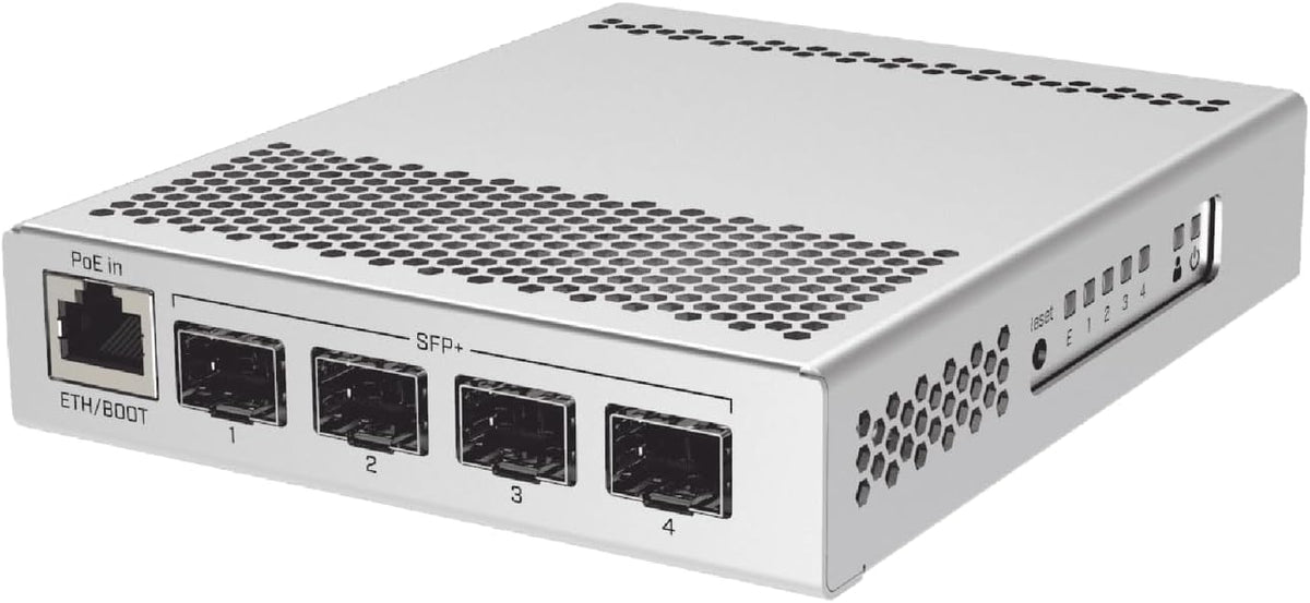 MikroTik CRS305-1G-4S+in Network Switch Managed Gigabit Ethernet (10/100/1000) Ethernet Power (PoE) White