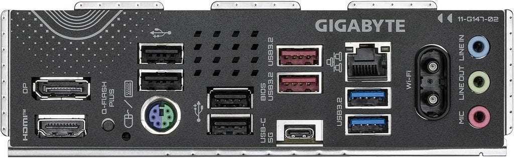 GIGABYTE B850 Eagle WIFI6E AMD AM5 ATX Motherboard, Support AMD Ryzen 9000/8000/7000 Series, DDR5, 8+2+2 Power Phase, 3X M.2, PCIe 5.0, USB-C, WIFI6E, GbE LAN, EZ-Latch, 5-Year Warranty