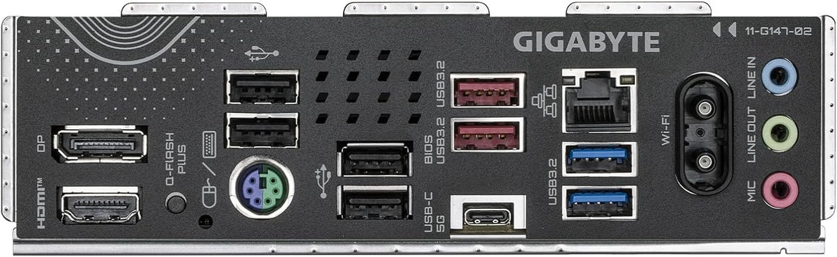 GIGABYTE B850 Eagle WIFI6E AMD AM5 ATX Motherboard, Support AMD Ryzen 9000/8000/7000 Series, DDR5, 8+2+2 Power Phase, 3X M.2, PCIe 5.0, USB-C, WIFI6E, GbE LAN, EZ-Latch, 5-Year Warranty